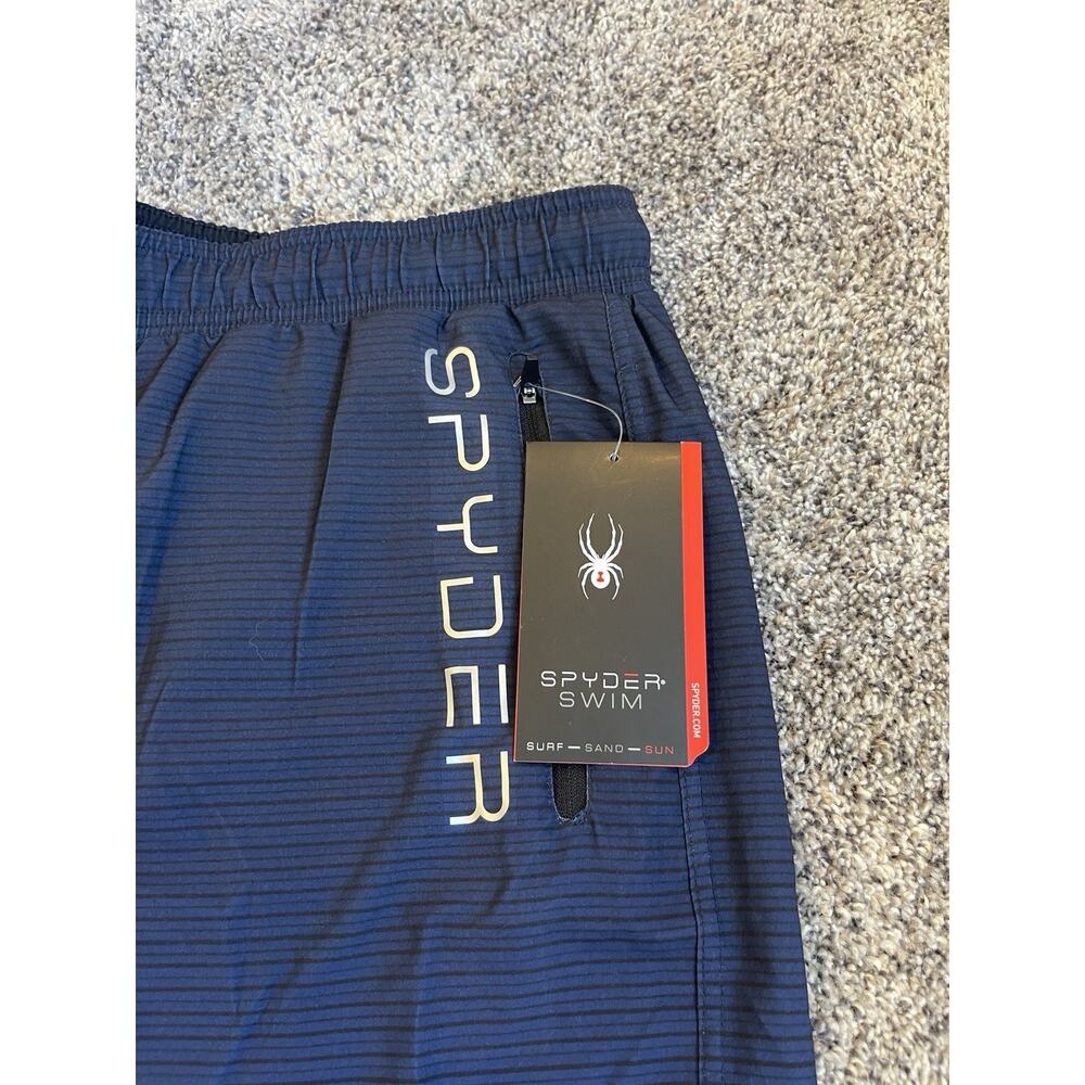 Spyder Swim Surf Sand Sun Men's Sz XXL UV Protection Mesh Liner Swim Trunk NWT - Picture 3 of 8